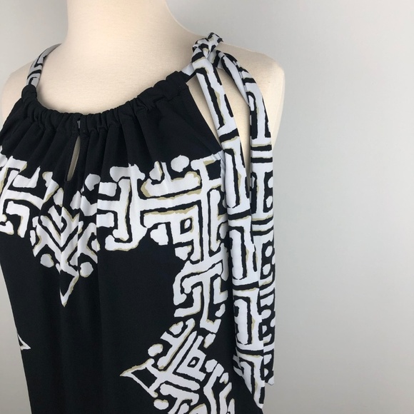 WHBM White House Black Market Bow Tie Top Small - Picture 6 of 8